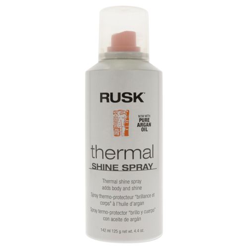 Thermal Shine Spray by Rusk for Unisex - 4.4 oz Hair Spray
