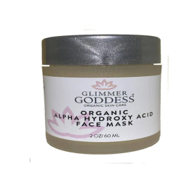 Organic Alpha Hydroxy & Hyaluronic Acid Face Mask (size: 2 oz.)