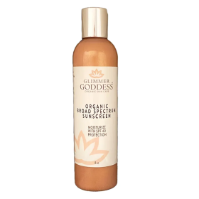 Goddess Glow Shimmer Sunscreen Lotion - Broad Spectrum SPF 40+ (size: 8 oz.)