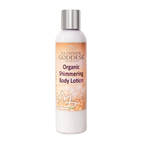 Organic Diamond Shimmer Body Lotion - Sparkle For All Skin Types (Color: Sexy Level 2 Shimmer, size: 2 oz.)