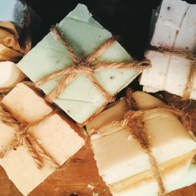 Organic Handmade Soap (scent: Soap On The Go!, size: 7oz)