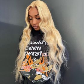 Honey Blonde Body Wave 13x6 Hd Lace Front Human Hair Wigs For Women Brazilian Lace Frontal Wig 613 13x4 Lace Frontal Wig (Stretched Length, Density: 26inches, 150%, Color: 13x6 Frontal Wig)