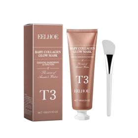 EELHOE Collagen Peel And Tear Facial Mask Moisturizing, Moisturizing, Wrinkle Resisting, Skin Brightening And Tear Facial Mask (Option: 1pcs)