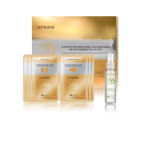 ```Jaysuing Taro Peptide Deer Collagen Extracts Set Fades Fine Lines, Prevents Aging, Moisturizes & Firms Facial Skin (Option: 1pcs)